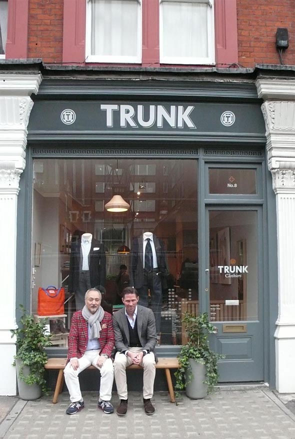 2010年にはロンドンのショップ、TRUNKにてブルックリンの製品の取り扱いがスタート。TRUNKは、雑誌「MONOCLE」と同じ系列の注目ショップです。